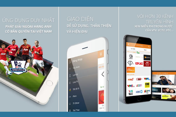 Tải phần mềm xem bóng đá trực tuyến trên iphone FPT Play