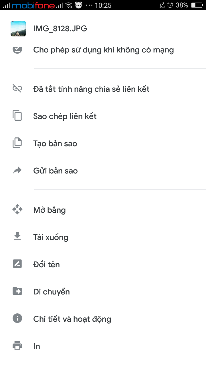 Bước 6 Tải ảnh từ Google Drive về Iphone