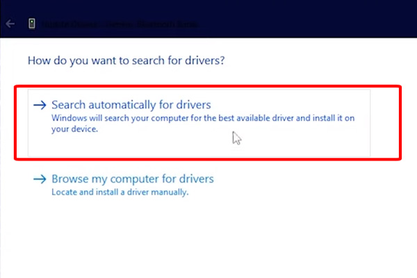 Bước 3 Cập nhật driver bluetooth thông qua Device Manager