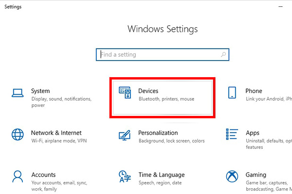 Bước 2 cài bluetooth cho laptop win 10