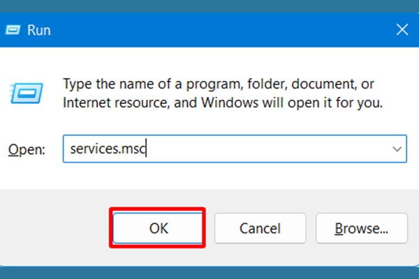 Bước 1 Khởi động lại Audio Services sửa lỗi máy tính bị mất âm thanh Win 7, Win 10, Win 11