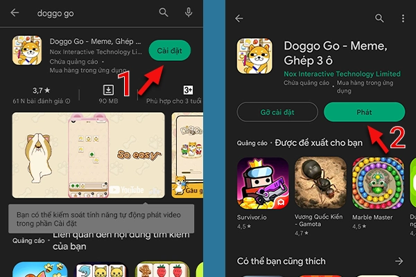 Cách tải game Doggo Go trên điện thoại Android